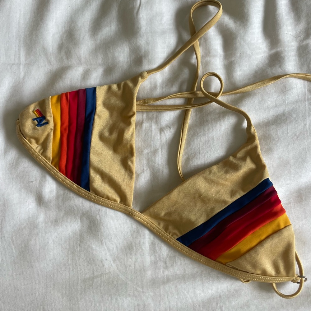 Aviator nation bikini top